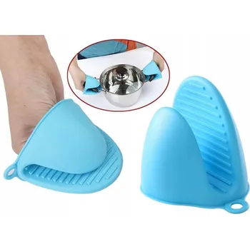 Chňapka SADA 2x SILIKONOVÁ KUCHYŇSKÁ CHŇAPKA ODPORNÁ PROTI ŽÁRU, 2 KUSY