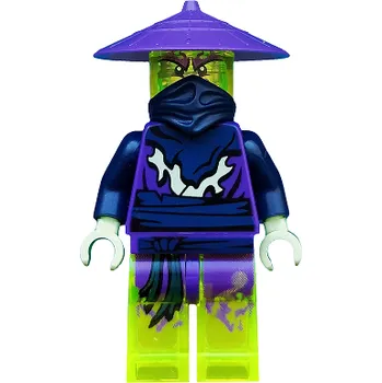 Stavebnice LEGO LEGO Minifigurka Ghost Warrior Cowler njo0141