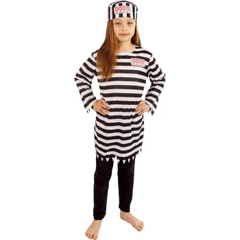 Karnevalový kostým Dětský kostým Vězenkyně, e-obal, vel. M