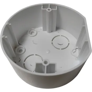 Elektrická zásuvka LOFT krabice na povrchovou montáž koncová bílá H1-R1101/W