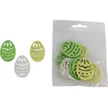 Dřevěná vajíčka 12ks