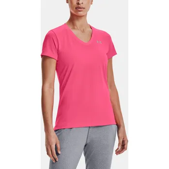 Dámské tričko Dámské tričko Under Armour Tech SSV - Solid 1255839-653 Růžová LG