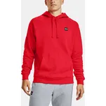 Under Armour Pánská mikina Rival Fleece Hoodie 1357092-600 Červená S