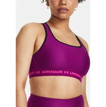 Dámské spodní prádlo Dámská podprsenka Under Armour Crossback Mid Bra 1361034-573 Fialová MD