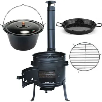 kotlíky Kotlíkový set Párty 3 v 1 smalt 36 cm