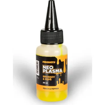 Návnadové aroma Mikbaits Neo plasma 50ml Příchuť: Broskev Pepř