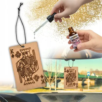 Vůně do auta Sada Vůně do auta KARTA KING + parfém Milion - Nejlepší Vůně