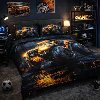 Povlečení 2-dílné ložní povlečení - Offroad v lese