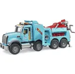 Vyprošťovací a odtahový vůz MACK Granit s majákem se zvukem - BRUDER