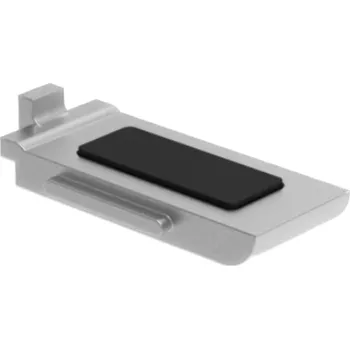 Zábradlí Hahn Steel Držák skla - plate, Nerez AISI 304, broušený