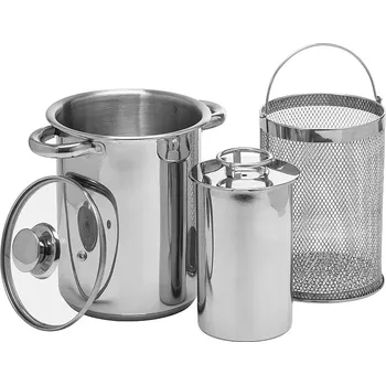 Kuchyňský gril Multifunkční hrnec s košem a šunkovarem