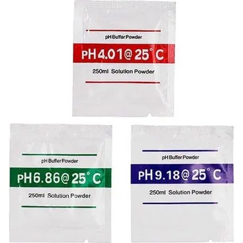 Příslušenství k měřicímu přístroji Mobilly kalibrační roztok pH 4.00 + pH 6,86 + pH 9,18 (3ks)