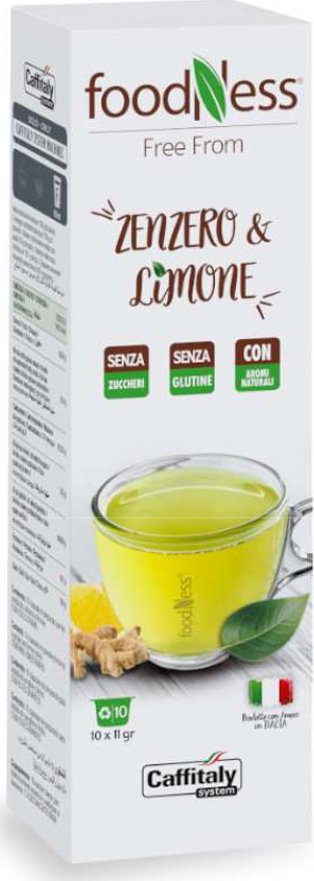 Foodness Zázvor a Citron kapsle do Tchibo Cafissimo a Caffitaly 10 kusů