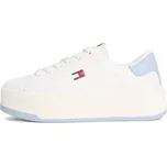 Tommy Jeans Tenisky režná / pastelová modrá