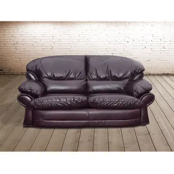 Pohovka ASKONT Aston Kožená pohovka 3M S rozkládáním / bez rozkládání Područky kožené / dřevěné