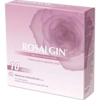 Lék na ženské potíže Medicom International Rosalgin Granule pro přípravu vaginálního roztoku 10x 0,5 g