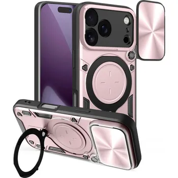 Pouzdro na mobilní telefon Techsuit - CamGuard Pro - iPhone 17 Pro - Rose Gold