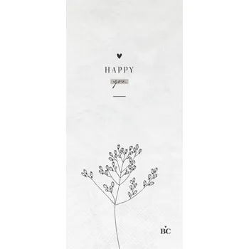 Papírový ubrousek Bastion Collections Papírové ubrousky XL - HAPPY YOU, 10x20cm b420096