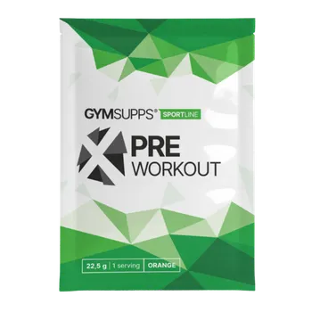 Anabolizér GymSupps XPre Workout 22,5g - višeň