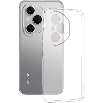 Pouzdro na mobilní telefon Techsuit - průhledný silikon - Honor 400 Pro - průhledný