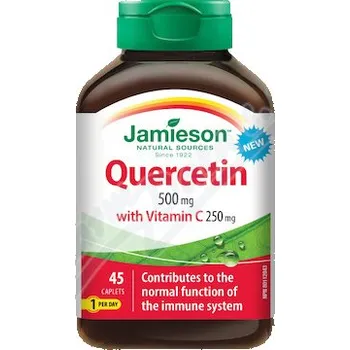 Sušené ovoce JAMIESON Kvercetin 500mg s vit.C 250mg tbl.45