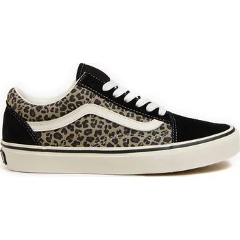 Dámská obuv tenisky dámské VANS Old Skool BLACK/LEOPARD - 44,5