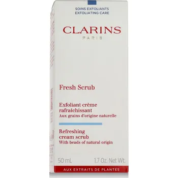 Pleťový peeling Clarins Refreshing Cream Scrub 50 ml varianta Nový obal