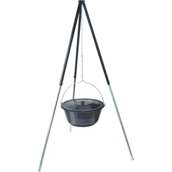 kotlíky Trojnožka XXL 2,2 m kotlík smalt s poklicí 40 l