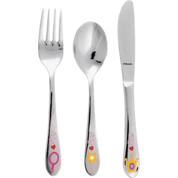 Příbor Sada příborů AMEFA Sada dětských příborů Princezna 3 ks