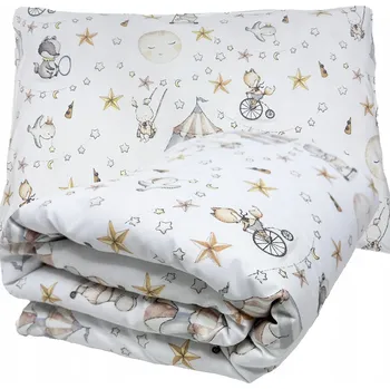 Povlečení Sada povlečení Plumeri 90 x 120 cm bílá