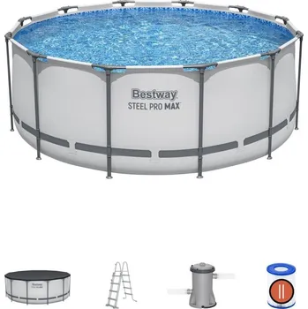 Bazén Bestway Bazén Steel Pro Max 3,66 x 1,22 m set včetně příslušenství