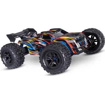 RC model auta Traxxas Sledge 1:8 RTR modrý s belted pneu - expresní doprava