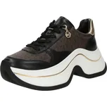 MICHAEL Michael Kors Tenisky ARLA hnědá / zlatá / černá