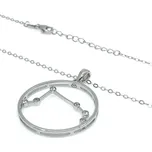 Šperky Jan Kos Jan Kos jewellery Stříbrný řetízek s přívěskem JMAS9504SN45