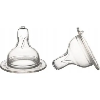 Dudlík Canpol pro široké lahve EasyStart, střední průtok 6m+, 2 ks