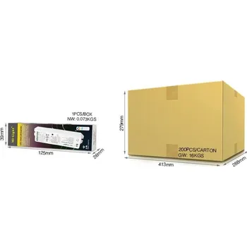 Příslušenství pro LED osvětlení HurtLED Řídicí jednotka Multi 5v1 RGB, CCT, RGB-W, Milight LS2