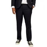 Velké pánské elegantní kalhoty Jack & Jones 12263989 černé (72R)