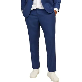 Velké pánské elegantní kalhoty Jack & Jones 12263989 tmavě modré (60R)