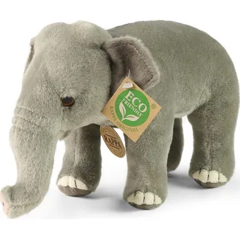 plyšák Plyšový slon indický 20 cm, ECO-FRIENDLY