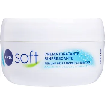 Pleťový krém Nivea Soft hydratační krém na obličej, tělo i ruce 300 ml pro ženy