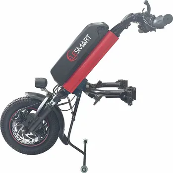 Invalidní vozík Kolo4U Elektropohon k inv.vozíku A5, 36v, 500w, 12,8 Ah -červený