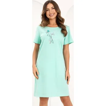 Dámská noční košile Dámská košilka Lauren tyrkysová 4XL