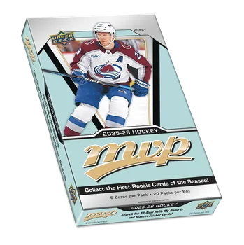 Karetní hra Upper Deck NHL MVP Hockey Hobby Box 2025/26
