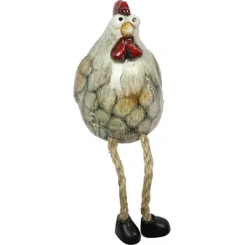 Velikonoční dekorace Harasim Keramická Slepice S Pohyblivýma Nohama
