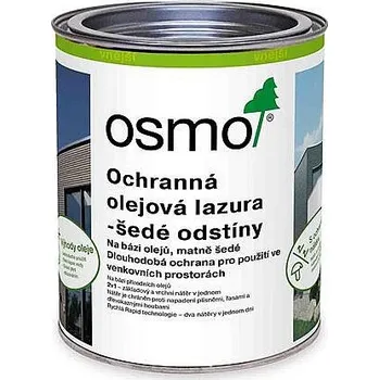 Olej na dřevo OSMO Color 1922 lazura Hedvábně šedá 0,75 l