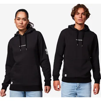 Dámská mikina VAN RYSEL Mikina s kapucí Lifestyle 2XL BÍLÁ|ČERNÁ