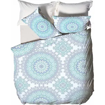Povlečení 3Pagen Povlečení na jednolůžko Mandala Velikost: 80x80 cm + 135x200 cm