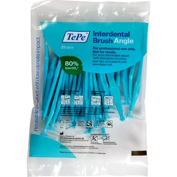TePe Angle Multipack 25 ks, 0,6 mm modré