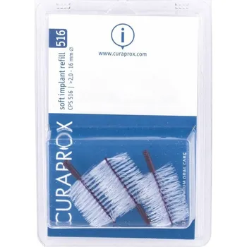 Dentální hygiena Curaprox CPS 516 Soft Implant 3 ks