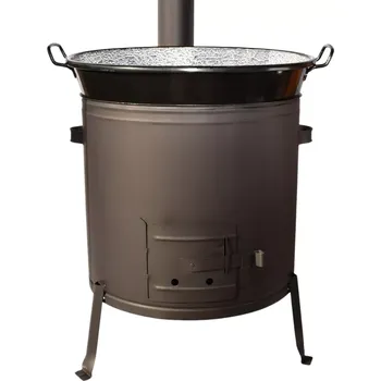 kotlíky Kotlel 80 L s kotlinou 58 cm s kouřovodem